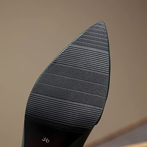 Gicoiz Women Dress Kitten Heels Ankle Boots Pointed Toe2