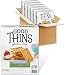 Good Thins Garden Veggie Rice Snacks Gluten Free Crackers, Bulk Snack Crackers, 6 - 3.5 oz Boxes