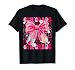 Back to School Sixth 6th Grade Coquette Pencil Bow Girl T-Shirt