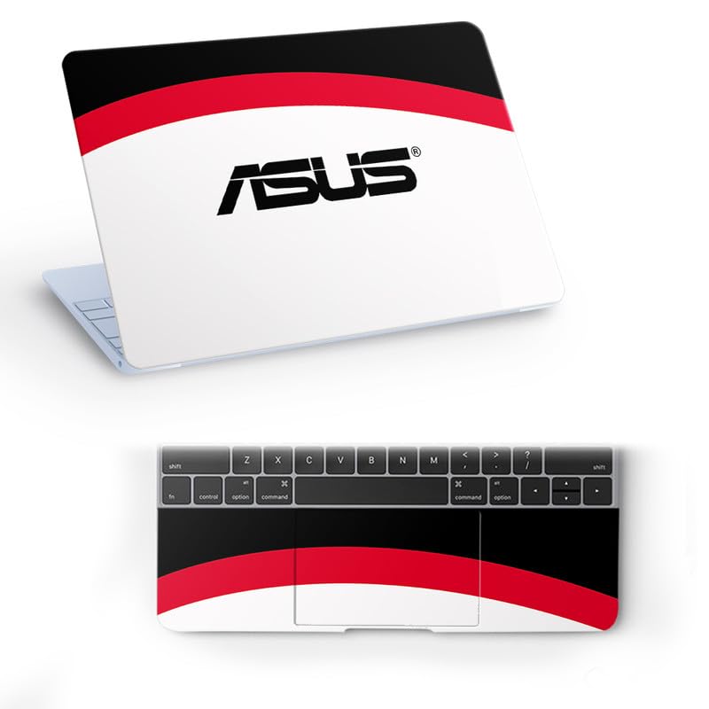 Image of Galaxsia Designer Pattern D2 Full Vinyl Laptop Skin /Sticker /Cover for 14 Inches Laptops Laminated-Removable-HD Quality Compatible for Hp-Dell-Sony-Lenovo-Asus etc.(13.8x9.6 Inches)