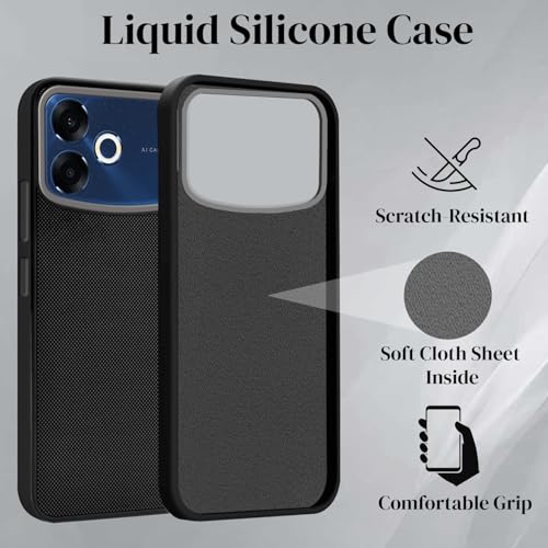 Image of Jkobi Rubberised Back Cover Case for Oppo F33 Pro 5G (Textured Grip Design | Camera Protection | Slim and Light Weight | Soft Touch and Feel)