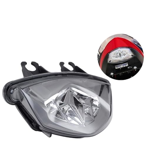 Clignotant intégré moto compact avec indicateur de feu stop étanche
