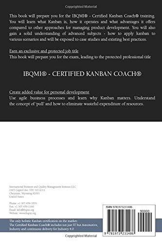 IBQMI® - Certified Kanban Coach®: The official training material