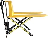Altura de elevación: 800 mm E/D/E HLT1-520 - Carretilla elevadora de tijera (capacidad de elevación de 1000 kg)