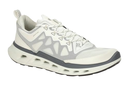 ECCO Men's Biom 720 Breathru Lace Up Sneaker, White/Black/White, 7-7.5 by ECCO - Used condition - Image 2