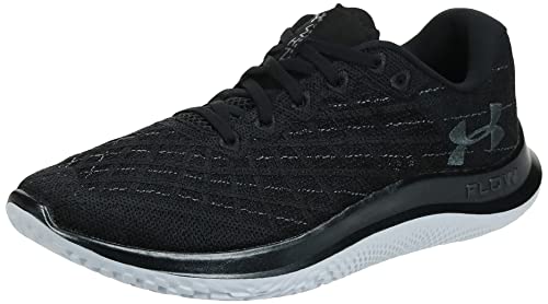 Chaussures UA Flow Velociti Wind femme avec amorti dynamique et empeigne Warp violette