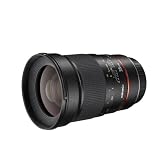 Viene con una distancia focal fija de 35 mm y una velocidad de lente de 1 : 1.4