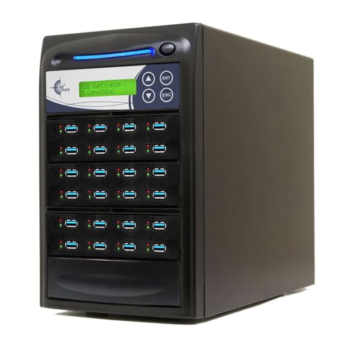 Image of EZ DUPE 1 to 23 USB 3.0 /3.1 Duplicator & DOD Eraser - 6GB /Min U23-SSPX100