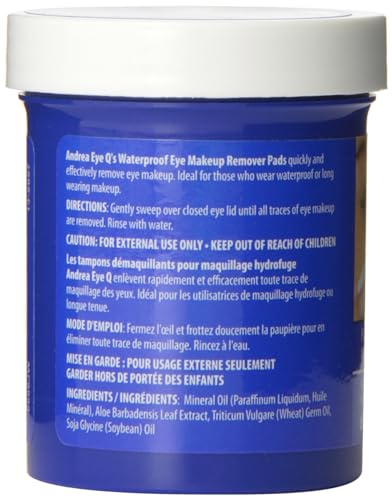 Andrea Eye Q s Ultra Quick Eye Removedor de Maquiagem para os Olhos