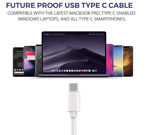 Image of 25W Type-C USB Cable for Infinix GT 20 Pro 5G Charging Cable Original Like Fast Charger Cable | Quick Data Sync Type C to USB-A Cable (4 Amp, 1 Meter, TCW13, White)