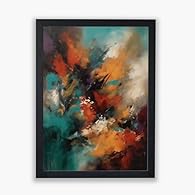 Large (406x508mm) - Framed Print Premium Quality: Professionally printed using high-grade giclée inks on archival paper or canvas for rich, lasting colour. Contemporary Design: Bold abstract artwork inspired by modernist, minimalist, and mid-century ...