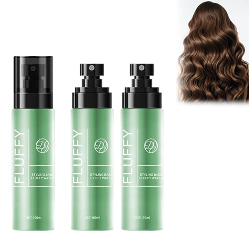 Fluffy Hair Spray Volume Hair Spray 2 Unidades Leave-In Hair Styling Spray para volumen y elevación instantáneos, repara y espesa el cabello