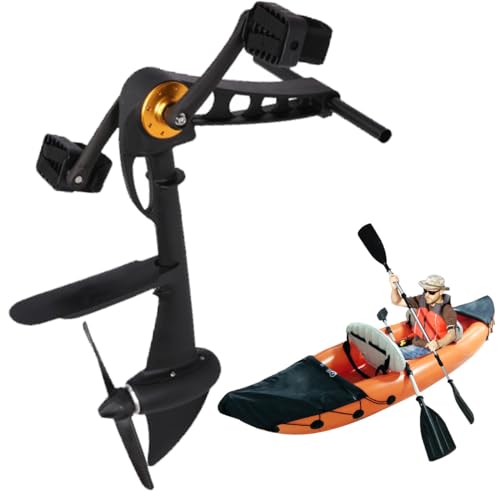 El mejor review de Kayak pedales de esta semana. 29 MLYYYDSS Accionamiento por Pedal: Adecuado para kayaks y Botes de Pesca inflables, Dispositivo de propulsión Resistente y por Pedal para kayaks con Radar, Kayak operado con el pie