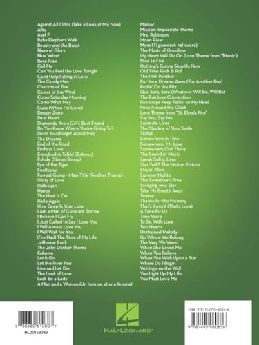 101 Movie Hits for Alto Saxophone | 101 Film Favorites Including Beauty and the Beast, Eye of the Tiger, My Heart Will Go On and More | Alto Sax Sheet Music Collection for Movie Lovers - Image 2