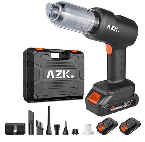 TOBZMONO Car Vacuum Portable Cordless,36500Pa High Power Suction & Blower,Wireless Handheld Vacuum Cleaner for Car, Home, Office, Pet