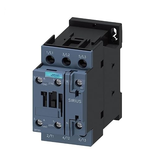 JJHQOKYNA Power contactor 17A 7.5kW 1NO+1NC 230VAC 50/60Hz 3 Poles Size S0 Screw Terminal Connection; 3RT20251AL20