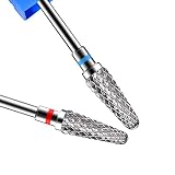 Diesisa 2 Pack Nail Drill Bits for Acrylic Nails, 3/32" Shank Drill Bits for Nails Professional Elec