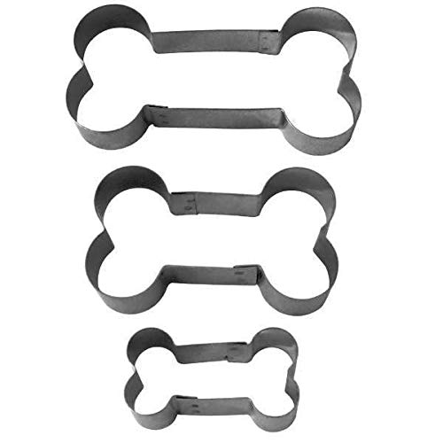 Cortador Osso 3 Peças - Inox (Biscoito / Pasta)