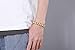 18K Gold Men's Fashion Personalized Bracelet Cuban Chain Bicycle Motorcycle Chain Hip Hop Jewelry Men's Cool Bracelet