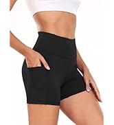 CADMUS High Waist Yoga Shorts for Women 3'' / 4'' / 6'' / 7'' / 8'' Naked Feeling Workout Running...
