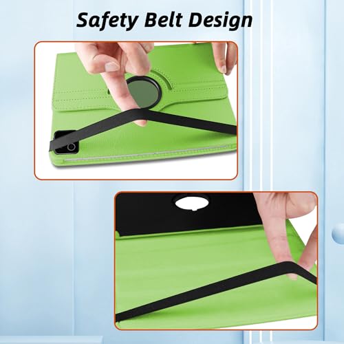 Image of TGK 360 Degree Rotating Flip Cover Case for Xiaomi Mi Pad 8 /8 Pro /Mi Pad 7 /7 Pro 11.2 inch Tablet (Green)
