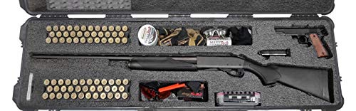 Case Club Sporting & Hunting Shotgun Pre-Cut Waterproof Case With Accessory Box And Silica Gel To Help Prevent Gun Rust (Gen 2) #TOP2
