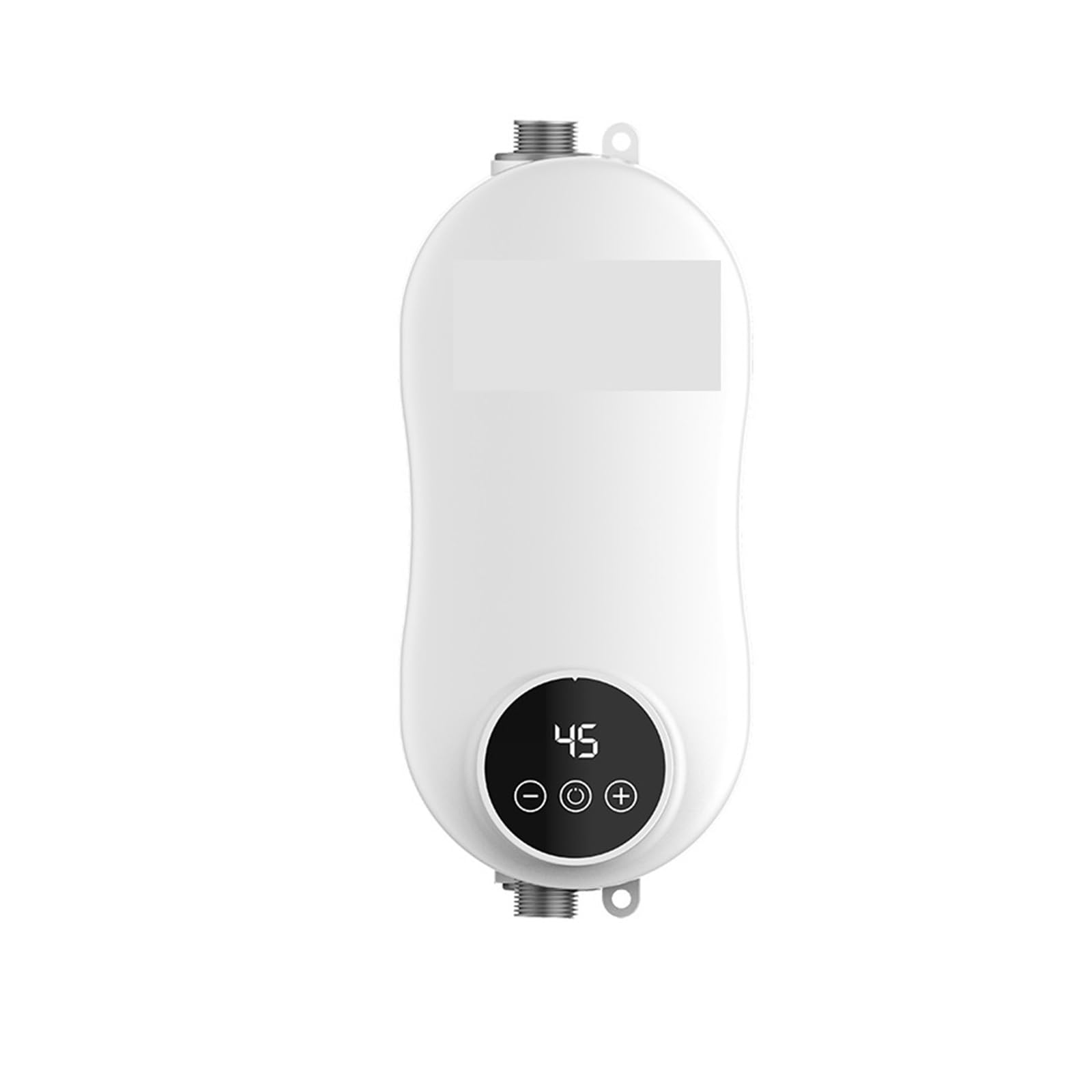 Scaldabagno Elettrico Istantaneo, Scaldabagno Istantaneo Da 5500 W Doccia Calda Elettrica Mini Flusso Senza Serbatoio Riscaldamento Rapido Display Digitale Cucina In Acciaio Inossidabile Bagno per RV