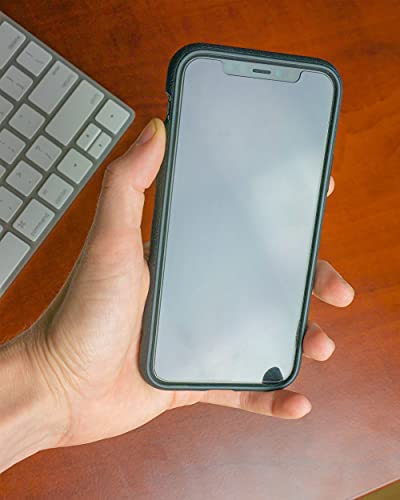 Image of Smartish iPhone 11 Pro Max & XS Max Screen Protector - 2-Pack Tempered Glass Screen Protectors - Tuff Sheet - 9H Easy Install Frame [Scratch Resistant] for Apple iPhone 11 Pro Max & XS Max