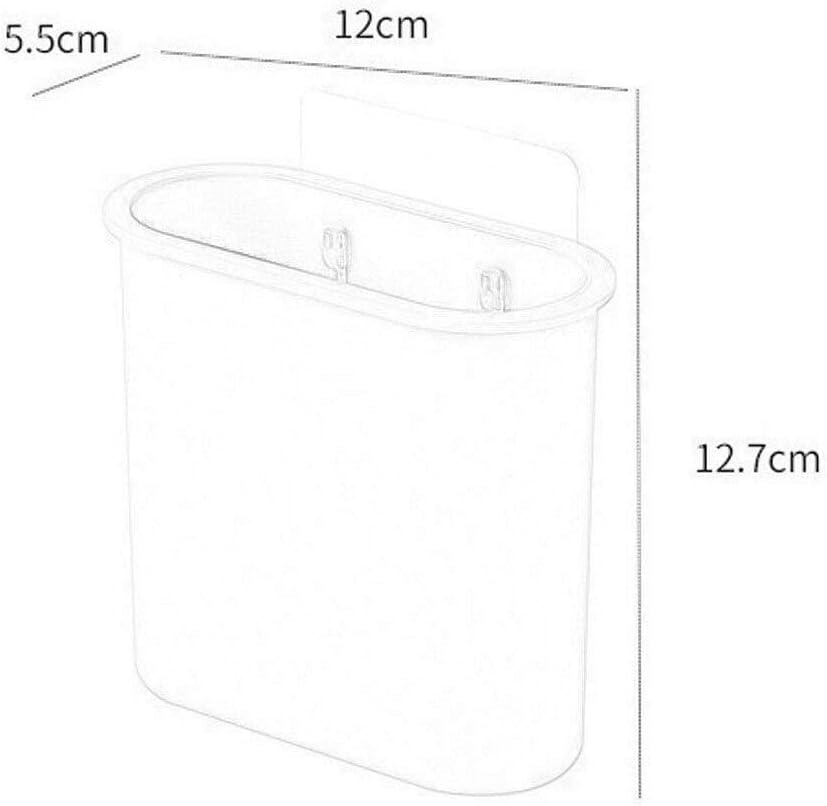 Creative Comb Storage Tube, Wall Mounted Bathroom Toothbrush Cup Holder, Household Toothpaste Toothbrush Holder(E)