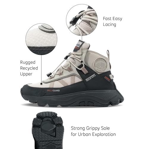 Image of Palladium Thunder MD Protect WP+ Unisex Sneakers | Waterproof Outdoor & Urban Streetwear Shoes | Durable, Rugged Grip Sole | Lightweight, Breathable Shoes