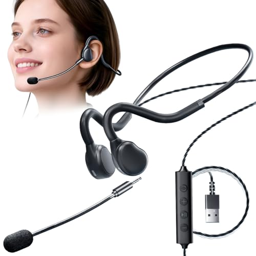 Casque USB avec microphone suppression du bruit pour travailler au calme