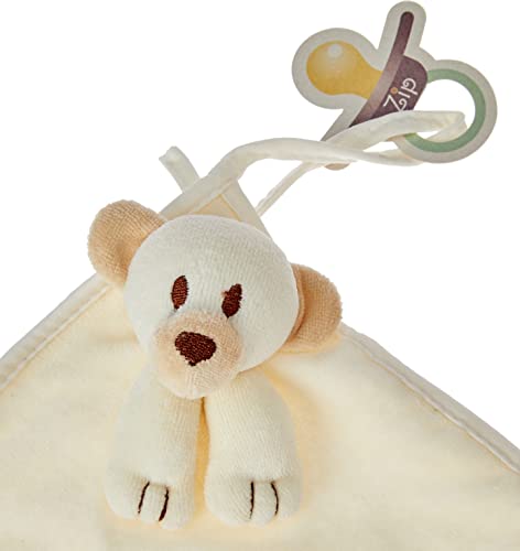 Blanket Cetim Urso, Zip, Cru