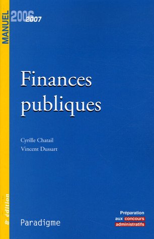 Finances publiques : Edition 2006-2007