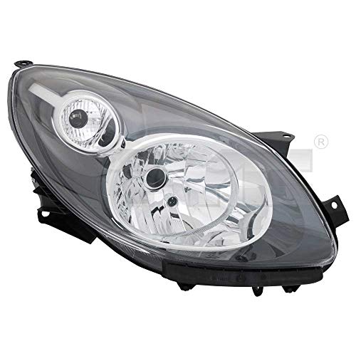 Phare avant droit H4 noir pour Twingo 2007-2011