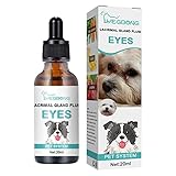 ZCSXK Détachant pour larmes de chien | Détachant pour les yeux qui coulent et qui démangent les yeux avec des ingrédients doux – Détachant pour les yeux qui coulent et démangeaisons rouges