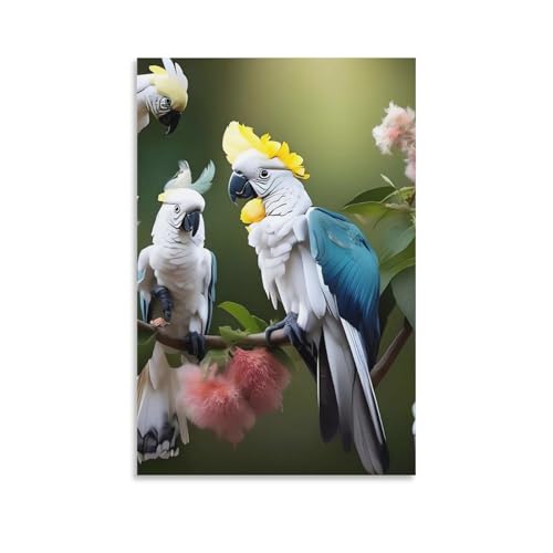 Poster pour décorer votre chambre style affiche artistique oiseau moderne