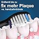 8 Stück Zahnbürstenköpf Kompatibel mit Philips Sonicare elektrische Zahnbürste, 4 Stück Precision Clean und 4 Stück Whitening Clean Bürstenköpfe, Schwarz.