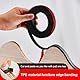 Self-Adhesive Rubber Strips, Neoprene Rubber Mat, Building Protection Mat, Flooring Protection Tape, Solid Tape for Sealing, DIY, Floor Protection, Shock Absorption, Non-Slip