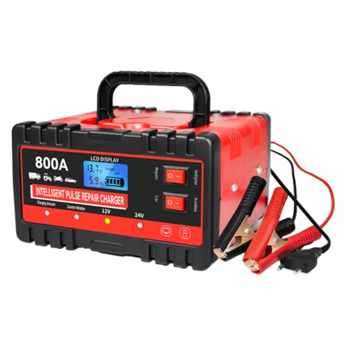 Caricabatterie per Auto - Caricabatterie Di Supporto Per Veicoli - Accessorio Smart 12V24V Manutentore per Ricarica Rapida Manutenzione Auto e Veicoli Stradali