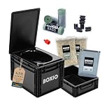 BOXIO – BOXIO - Toilet Max+: Mobile Trockentrenntoilette Komplettset