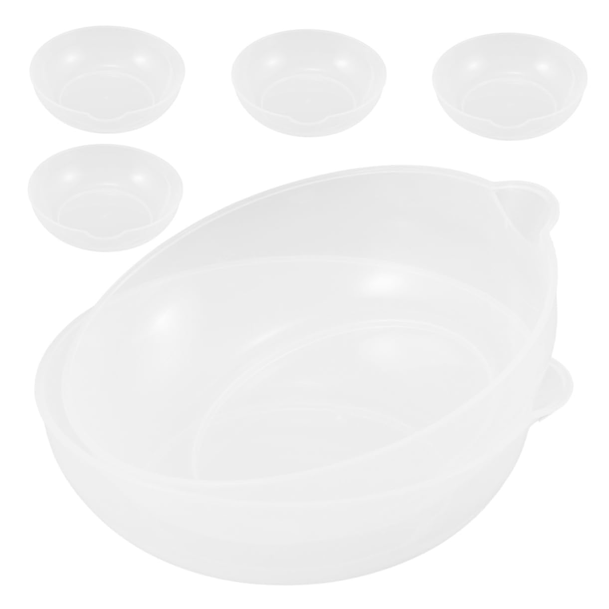 SOLUSTRE Food Scale Grams Pan Scale Pans Weighing Plate for Reusable Measuring Tray for Bowl Precision Baking Weight