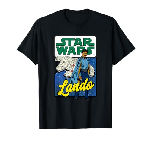 T-shirt Star Wars Lando Millennium Falcon Retro en maille respirante pour éviter la transpiration