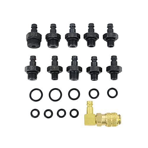 FreeTec Oliedruktester, oliedruktester, set oliefeess, oliedrukmeter, gereedschap voor VW Opel Ford BMW FIAT - Image 8