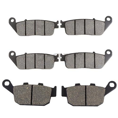 Plaquettes de frein pour avant pour arrière moto Triumph Street Triple 675 sans bruit