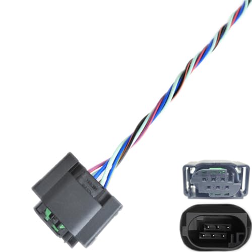 Electronic Throttle Body Harness Connector Plug Compatible with Chrysler Pacifica & Dodge Dakota, Durango, Nitro, Ram 1500 & Jeep Grand Cherokee, Liberty 07-12, 3.7L 3.8L 04861661AA 04861661AB 977-785