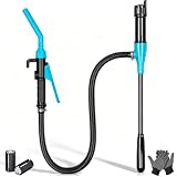 Pompa elettrica a batteria, pompa carburante a batteria, pompa dell'olio elettrica portatile, pompa tanica 2,4 GPM, per auto e moto, per benzina, diesel (batterie non incluse)