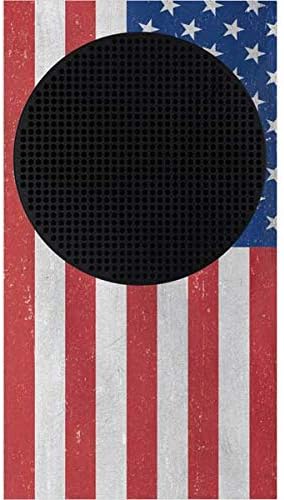 Skinit Decal Gaming Skin Compatible with Xbox Series S Bundle - American Flag Distressed Design