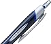 uni Jetstream Standard Ballpoint Pen - 0.38 mm - Blue Ink - Black Body