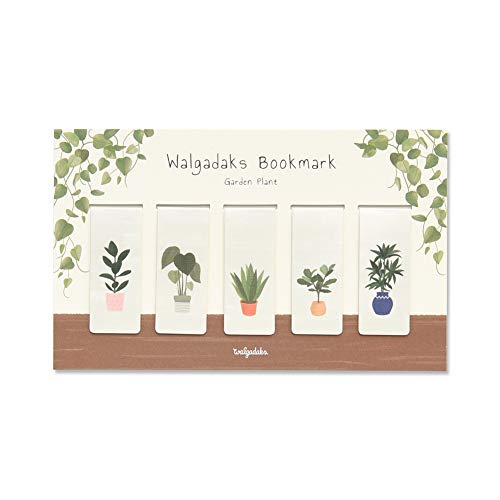 Monolike Magnetic Bookmarks Garden Plant, Set Of 5 #TOP3