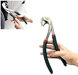 Amkui Car Fender Dent Repair Tools,Car Edge Repair Tools,Car Door Panel Crimp Dent Edge Pliers,Autobody Metal Repair Tool for Wheel Eyebrow Flat Hole Pliers Green